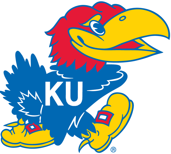 Kansas Jayhawks 1946-2005 Primary Logo DIY iron on transfer (heat transfer)